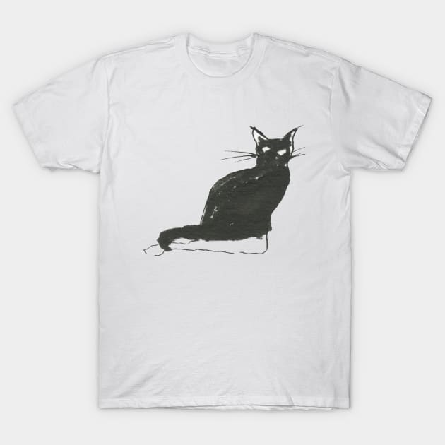 Cat Doodle T-Shirt by Bollocks